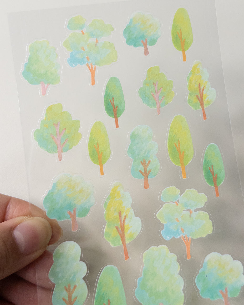 Many Trees Sticker 好多樹貼紙