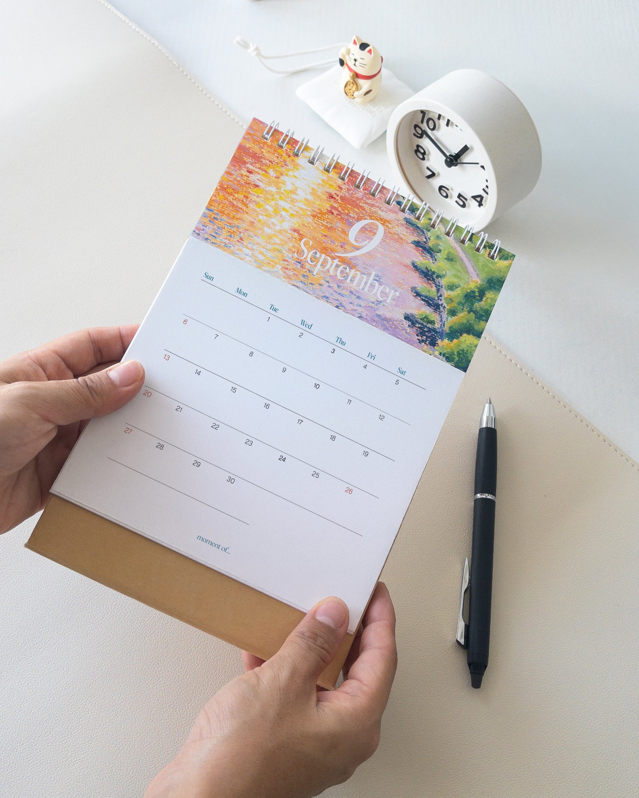 2026座枱月曆 (中) Desk Calendar (M)