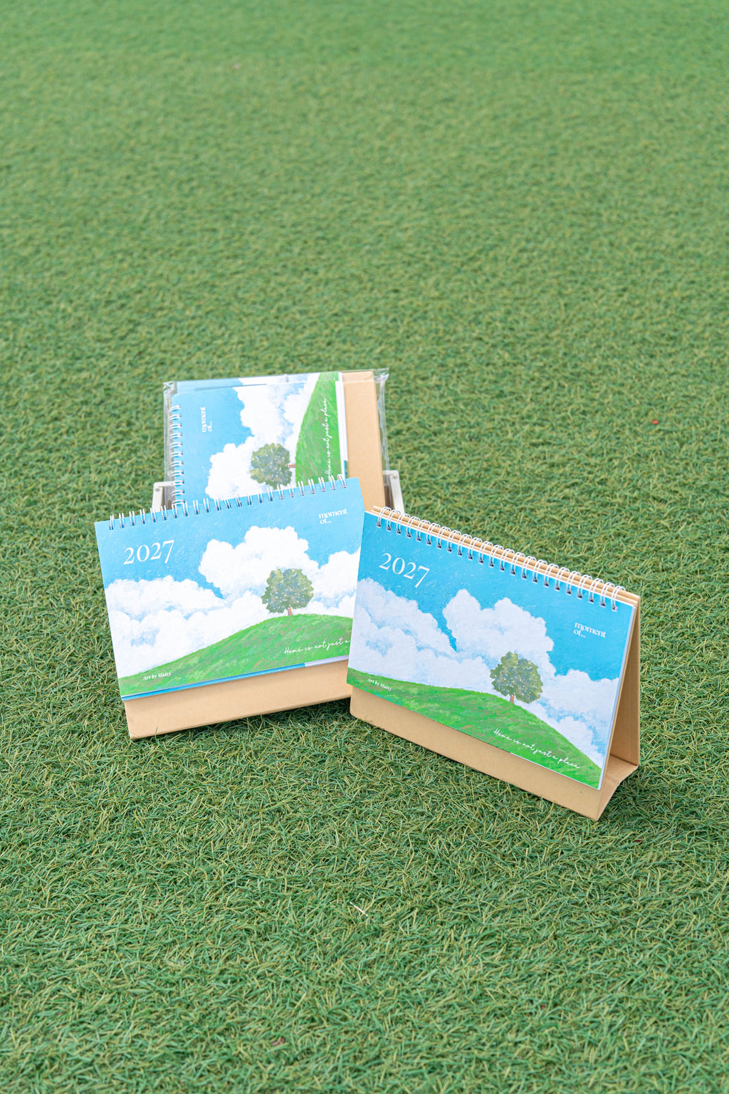 2027 桌曆 Monthly Desk Calendar