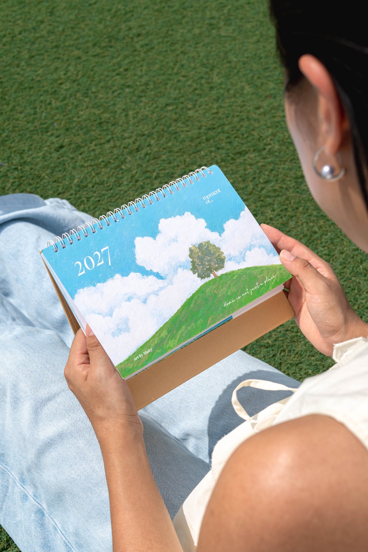 2027 桌曆 Monthly Desk Calendar