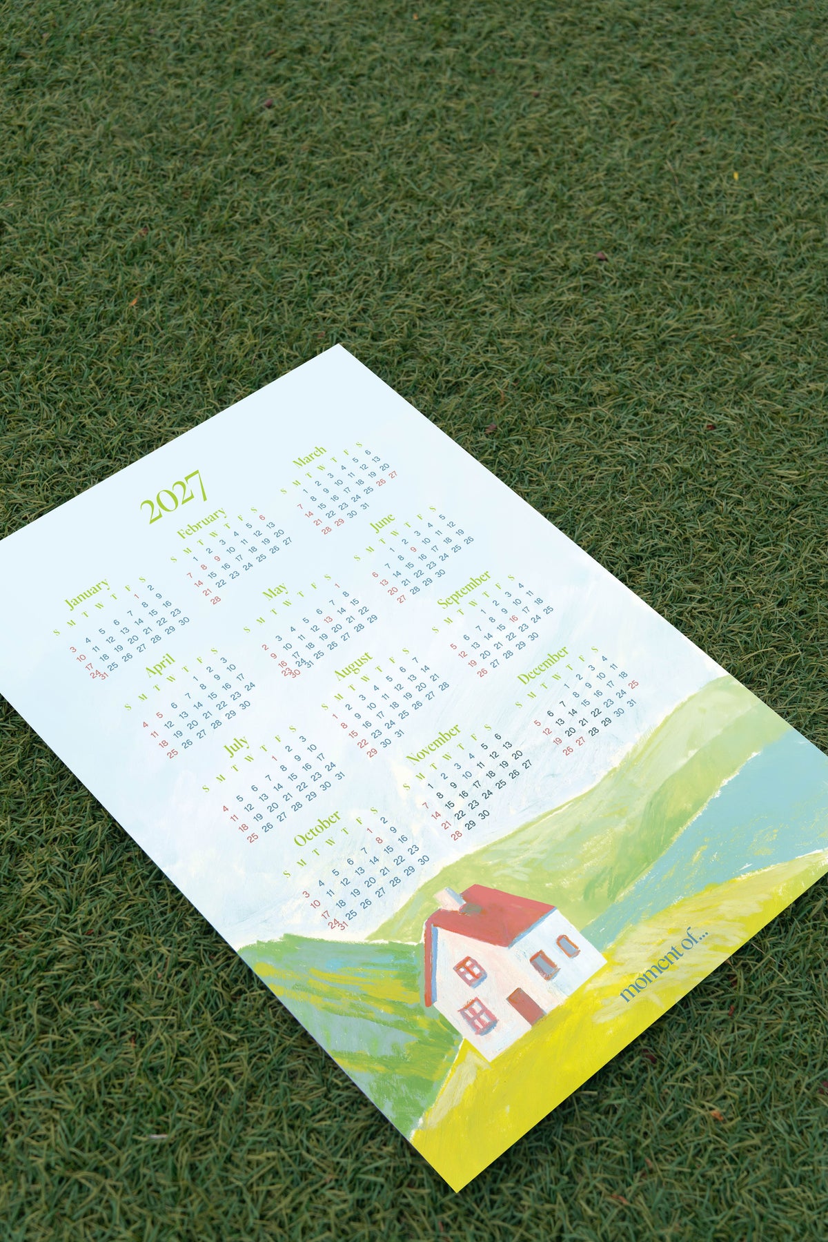 2027 年曆海報 Calendar Poster