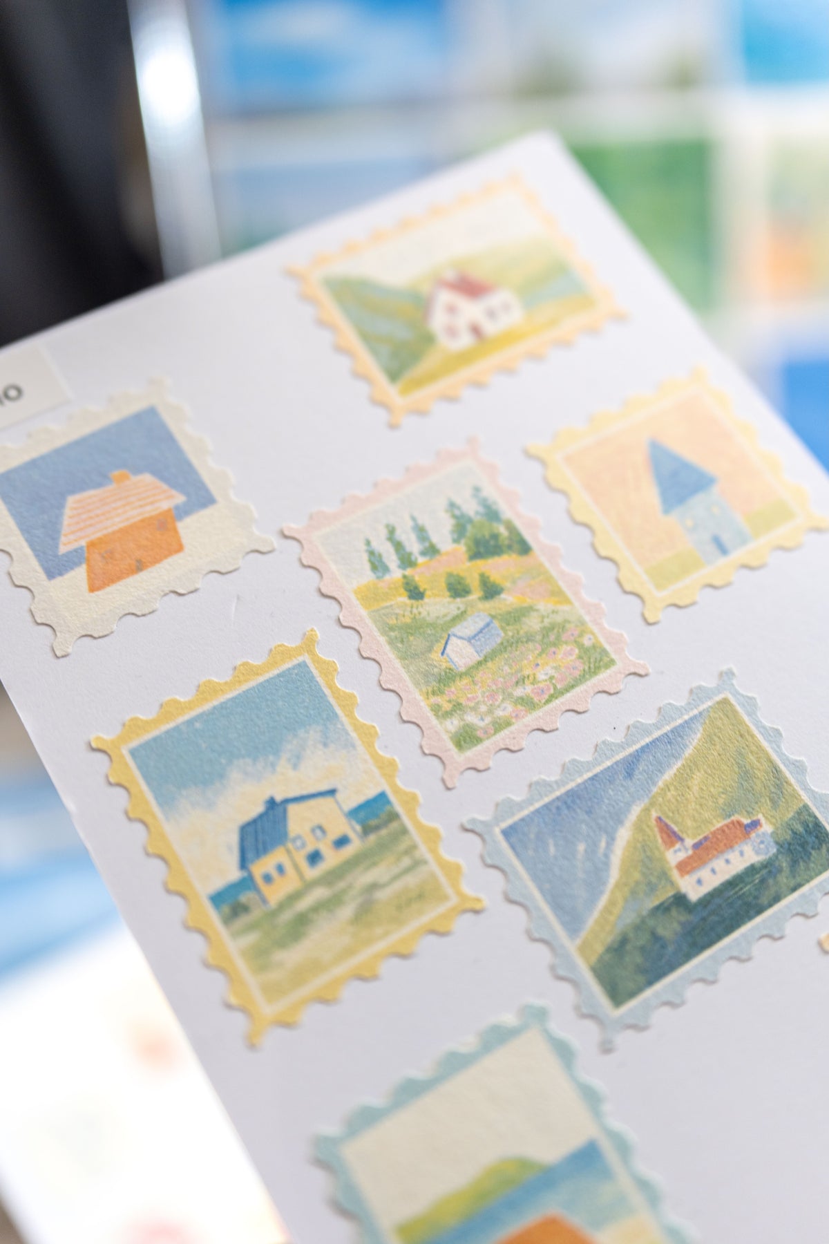 郵票貼紙 Stamp Stickers "Home is not just a place"