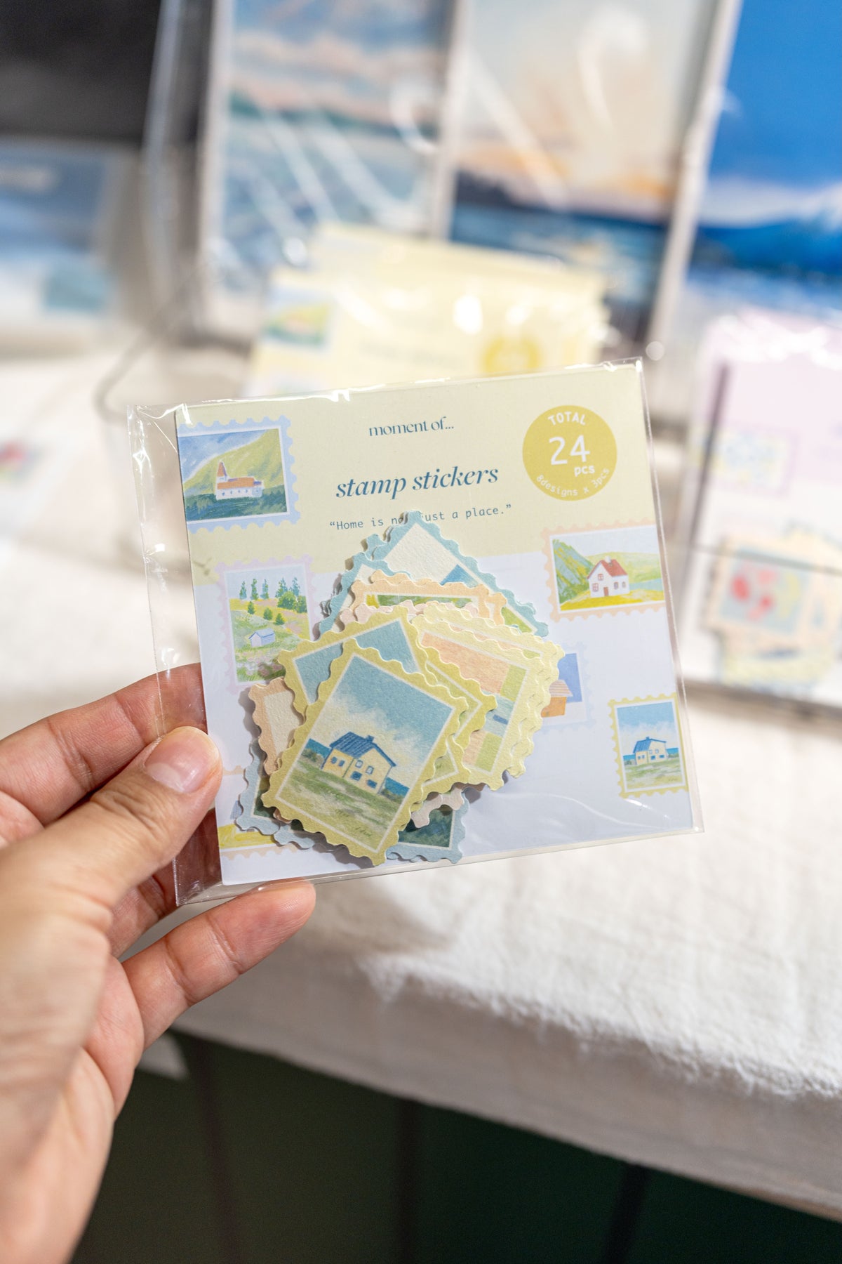 郵票貼紙 Stamp Stickers "Home is not just a place"