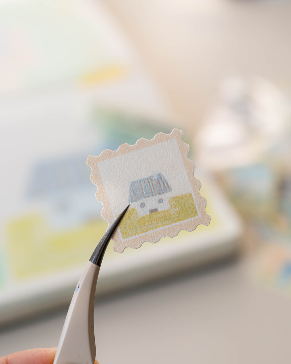 郵票貼紙 Stamp Stickers "Home is not just a place"