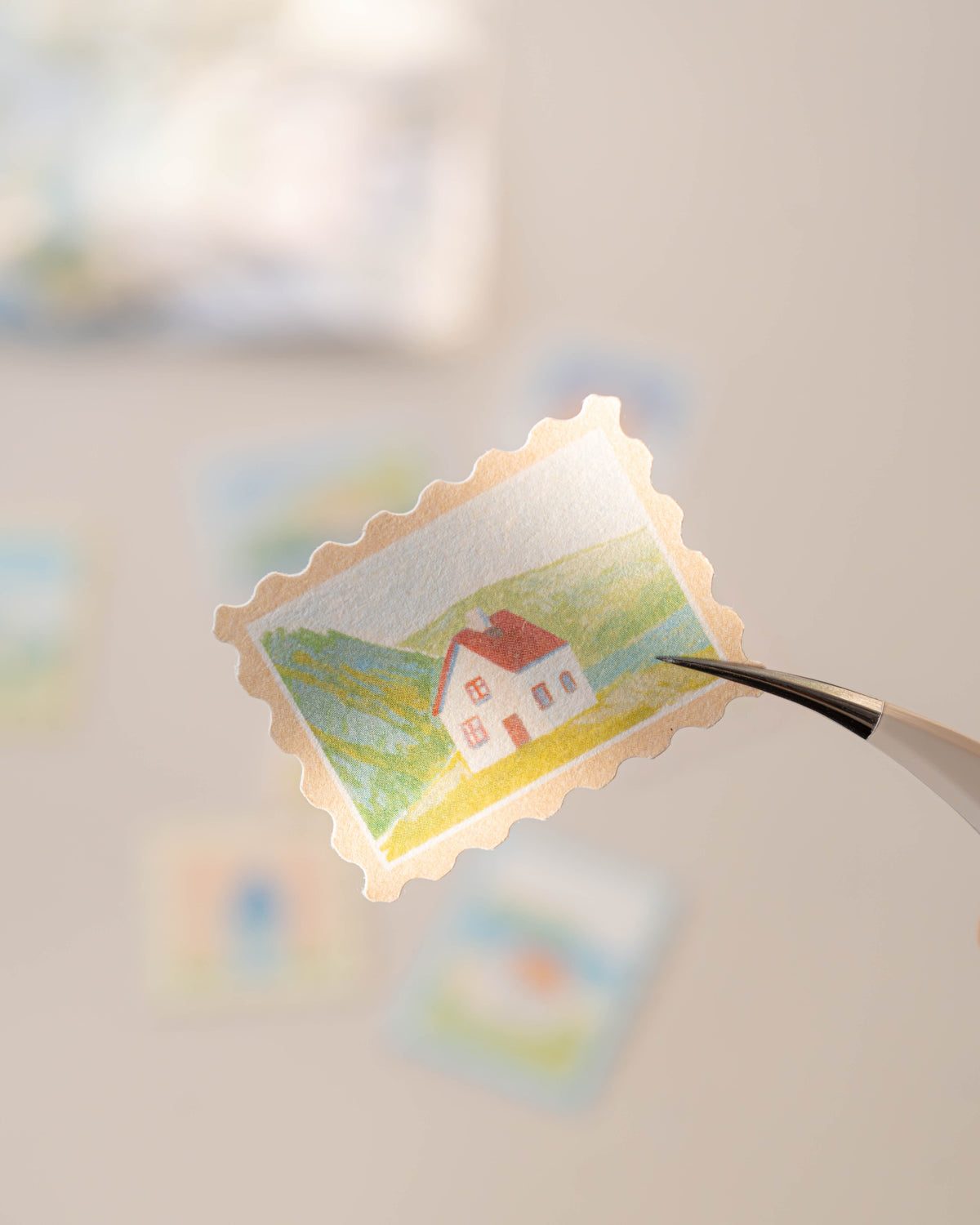 郵票貼紙 Stamp Stickers "Home is not just a place"