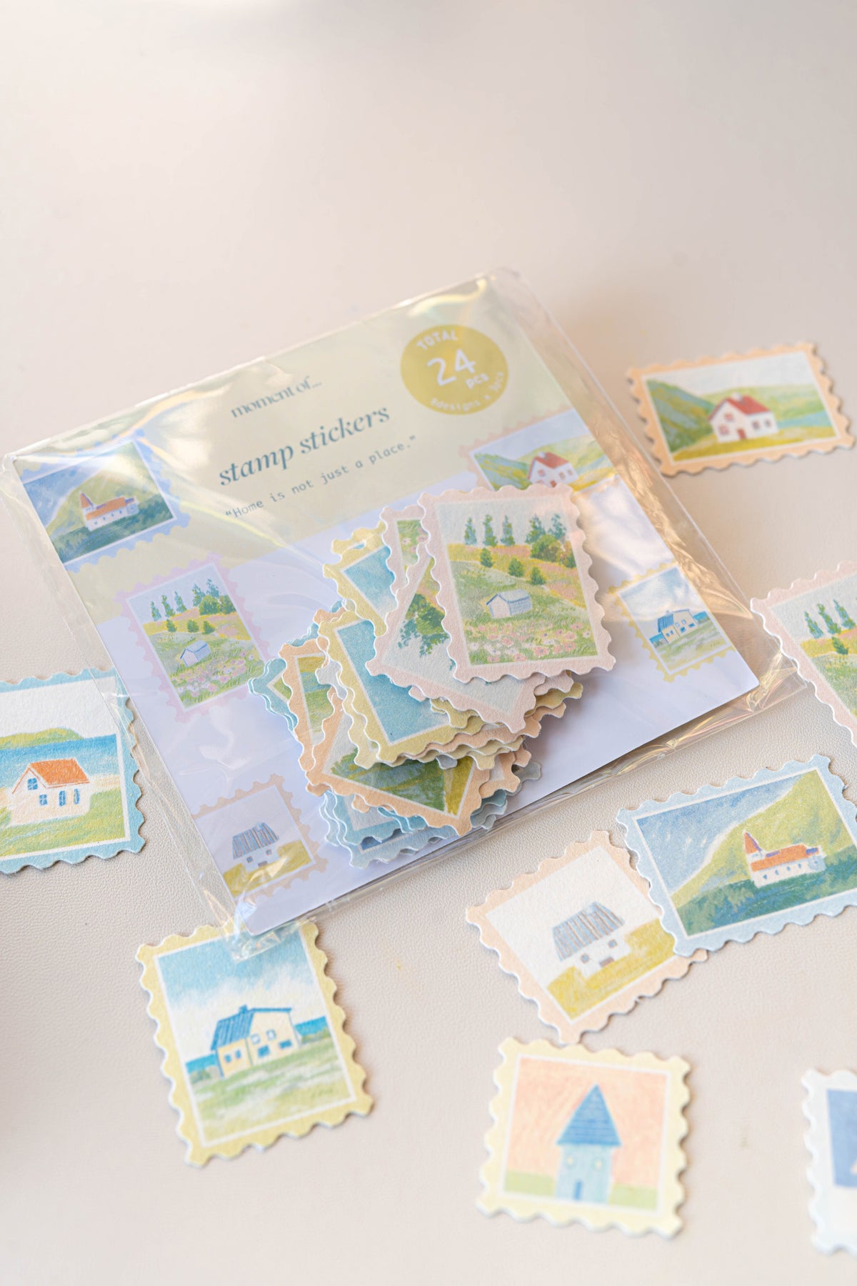 郵票貼紙 Stamp Stickers "Home is not just a place"