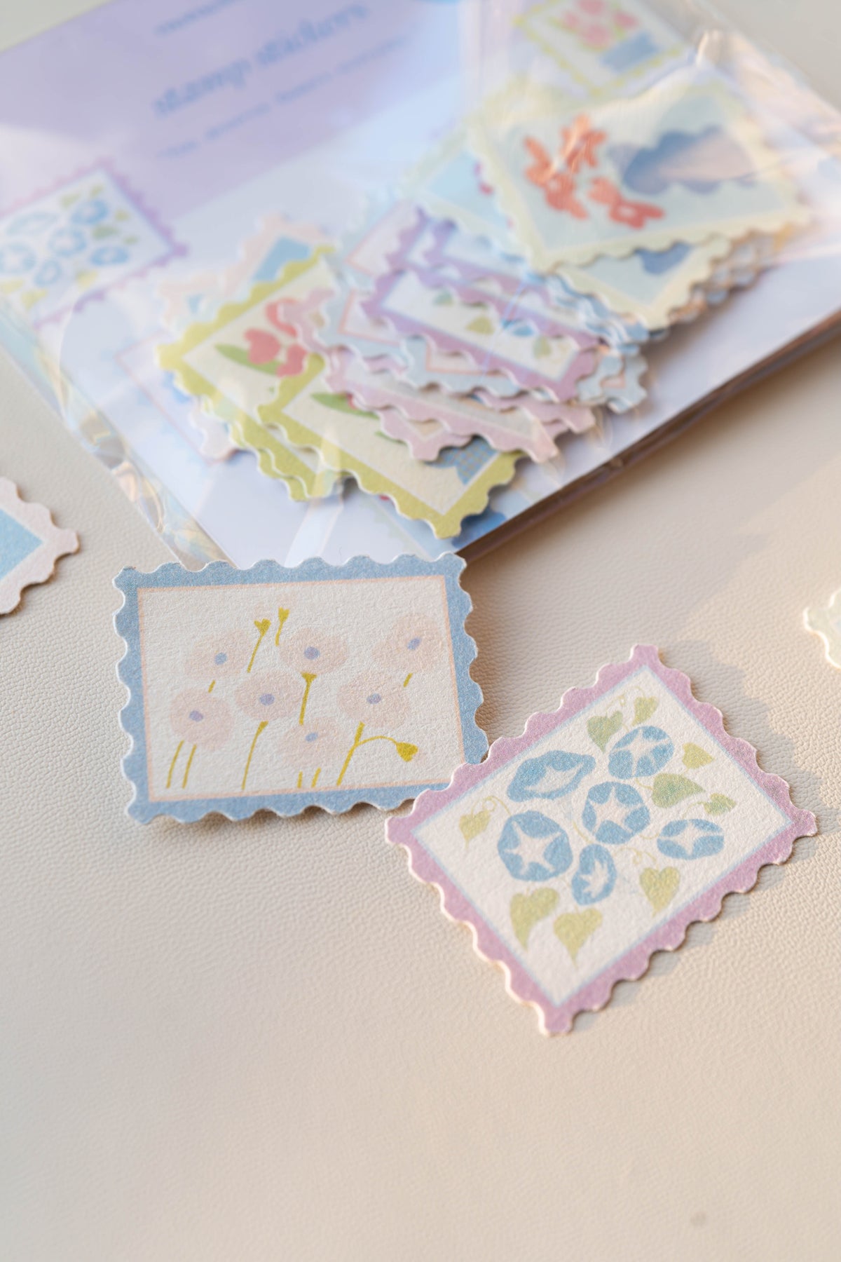 郵票貼紙 Stamp Stickers "You deserve flowers everyday"