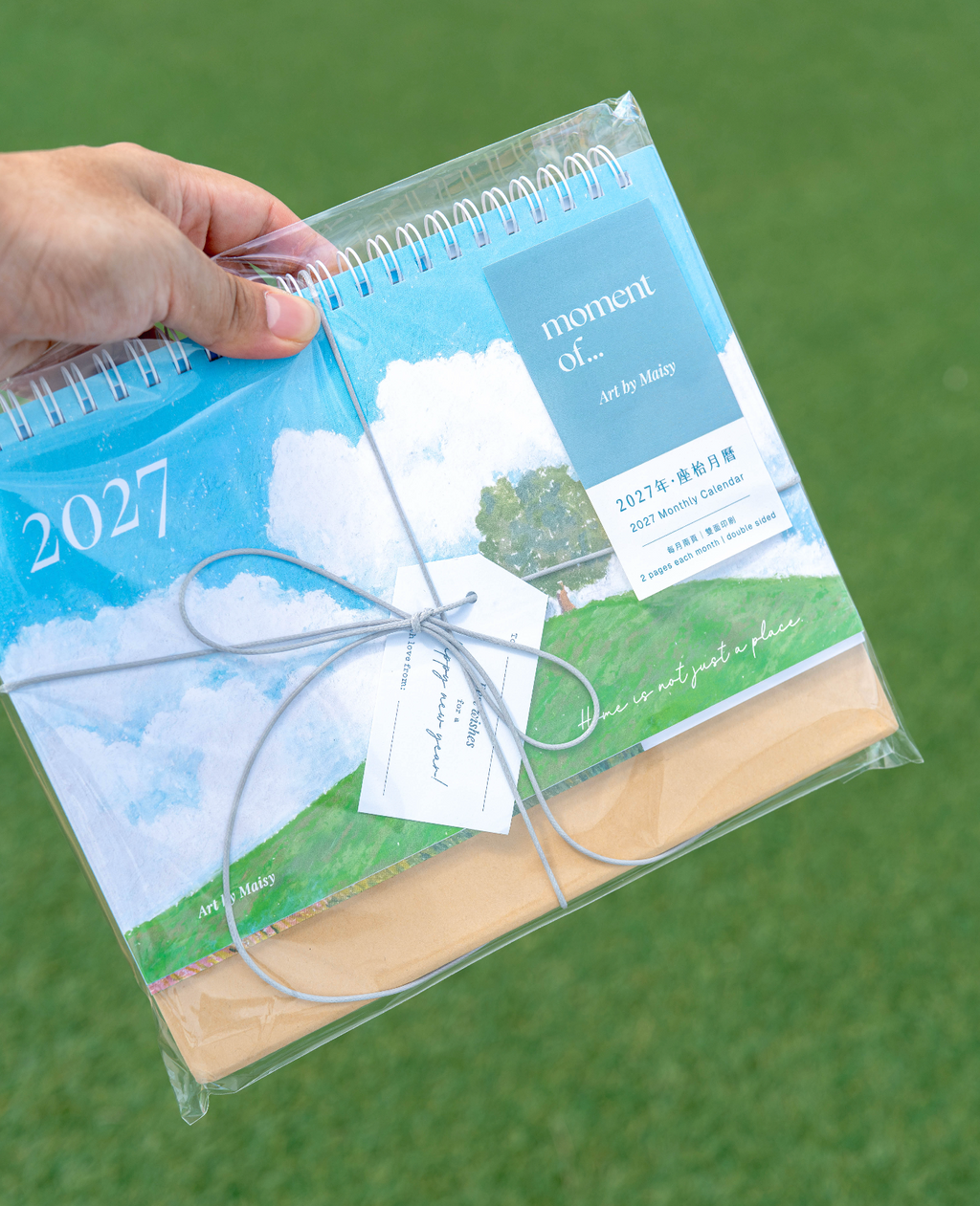 2027 桌曆 Monthly Desk Calendar