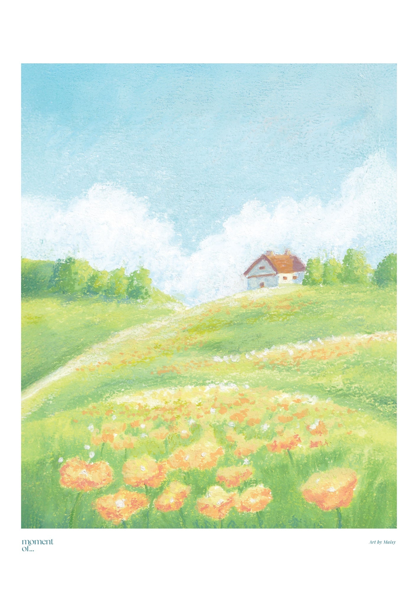 A3印製畫 "The Place I call Home"