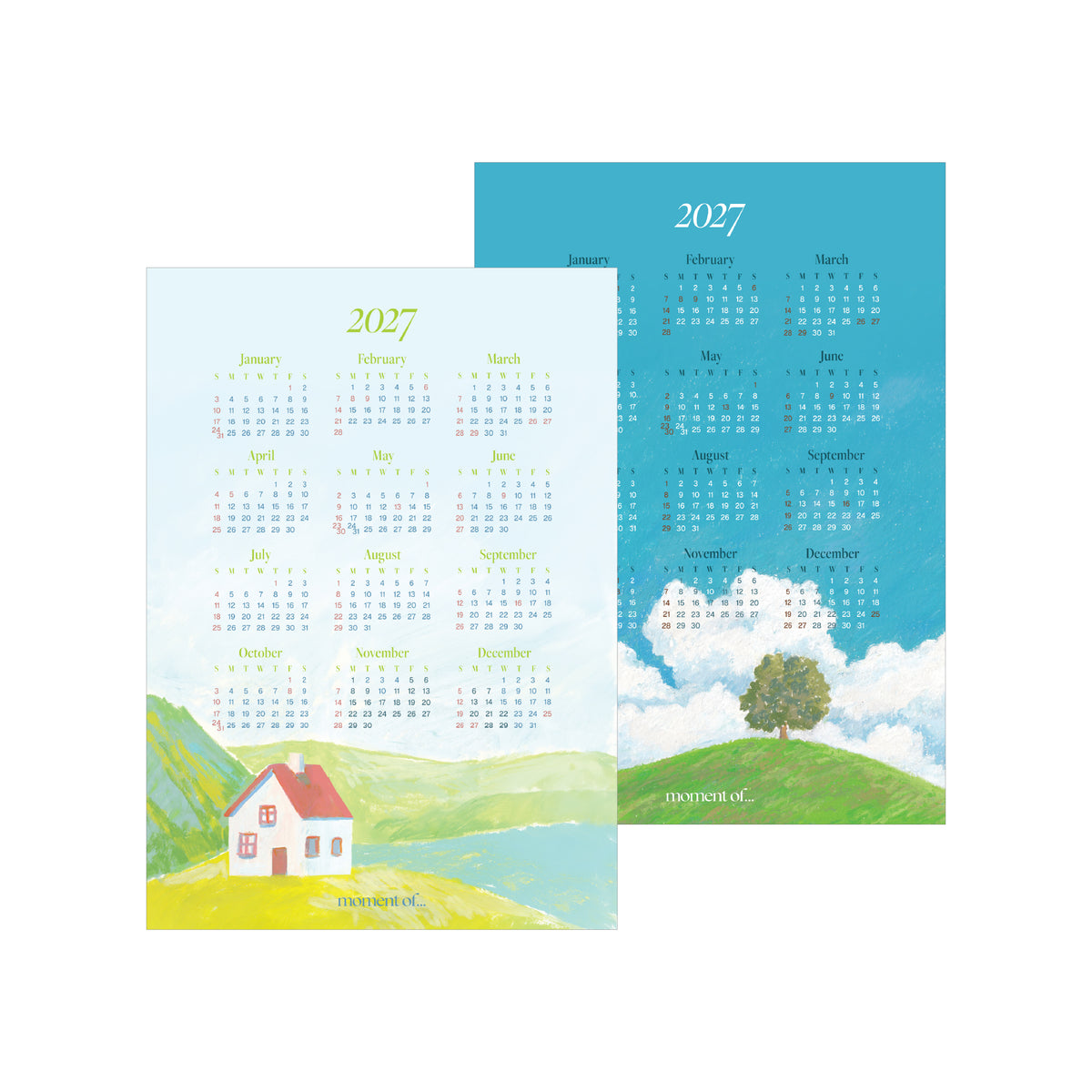 2027 年曆海報 Calendar Poster