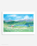 A3 印製畫 "Tranquil Alps"