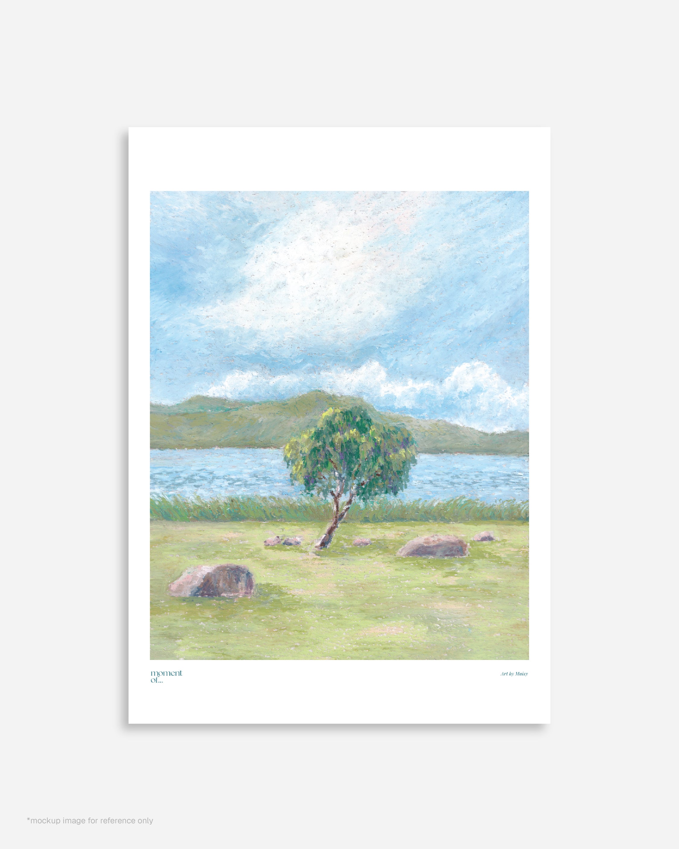 A3 印製畫 "Stillness"