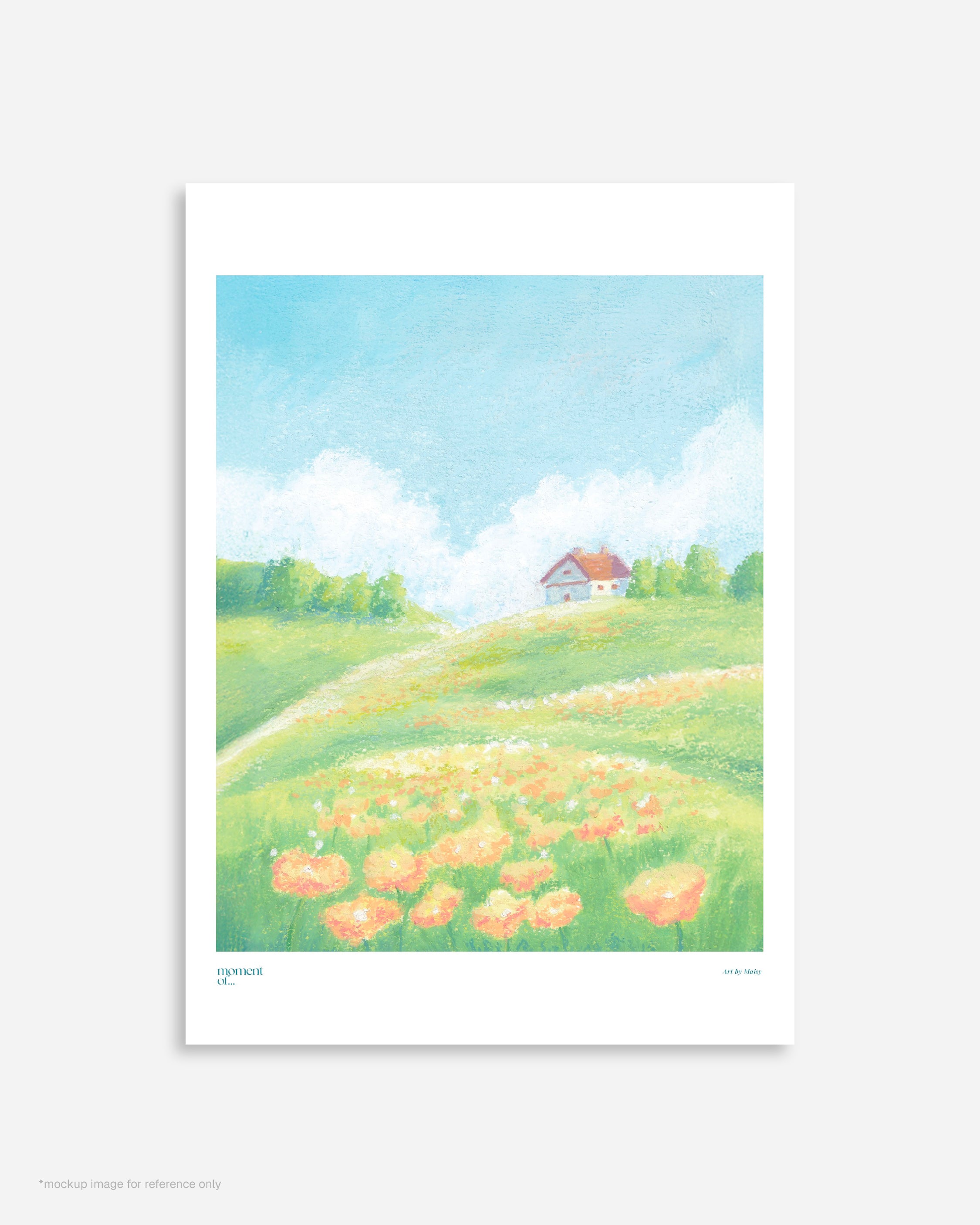 A3印製畫 "The Place I call Home"