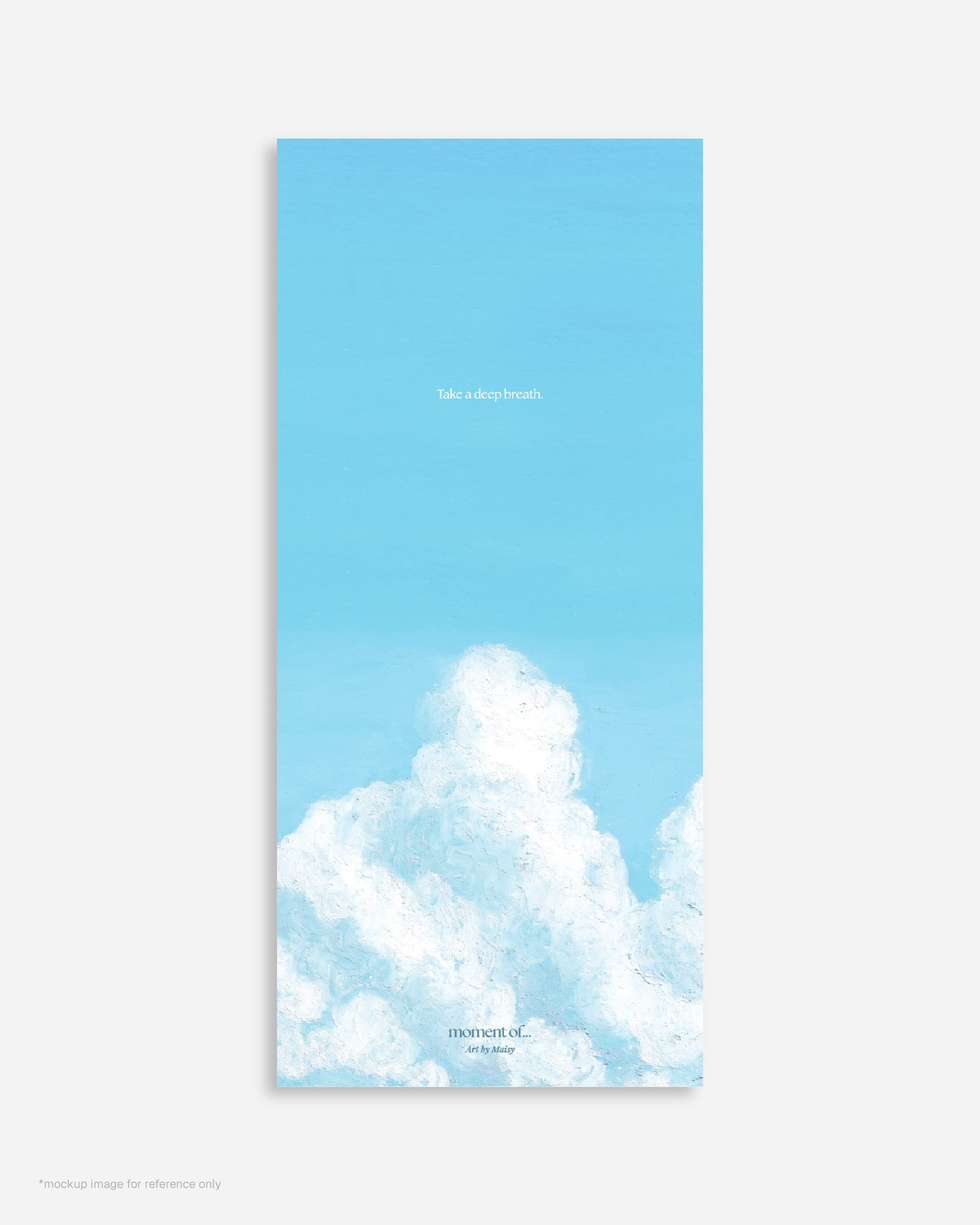 特長卡 "Take a deep breath"